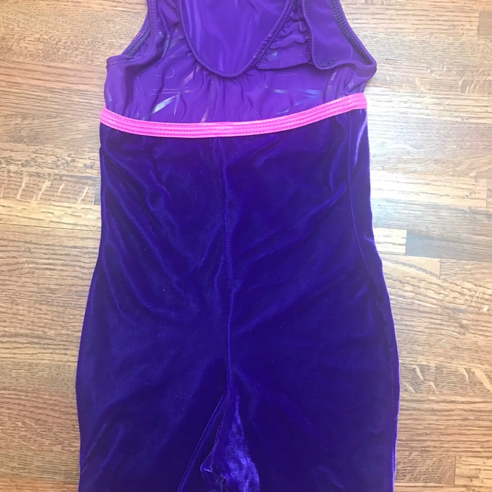 Purple leotard